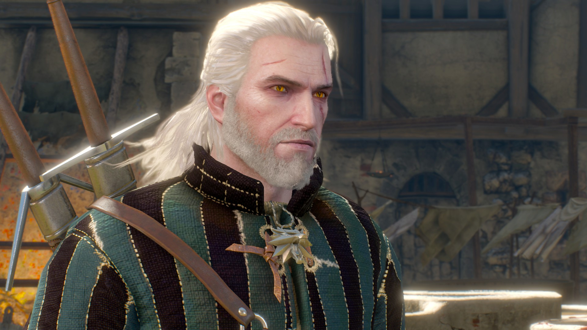 La barba di Geralt cresce davvero