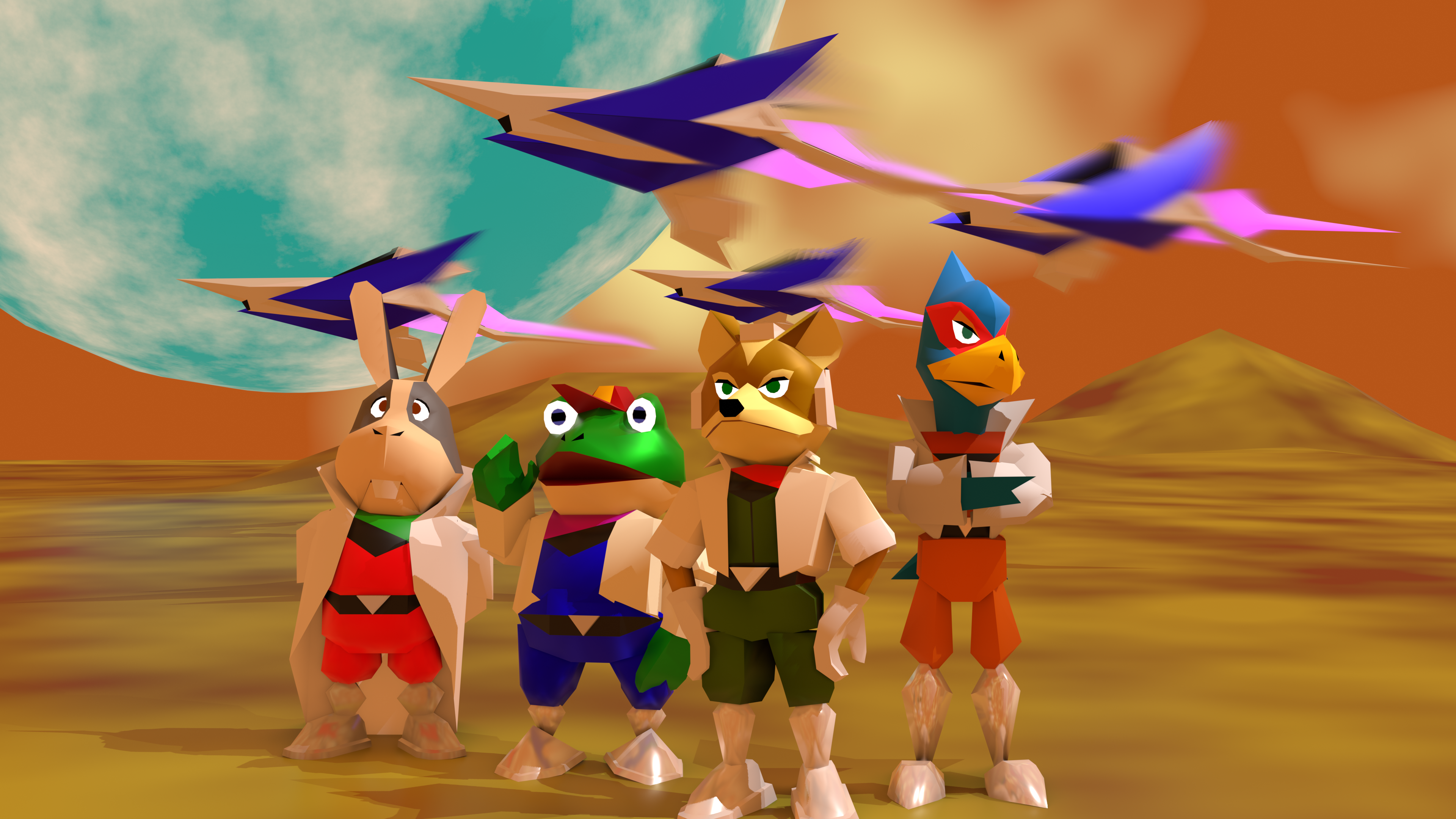 Star Fox 64 ereditò tutte le idee più ambiziose