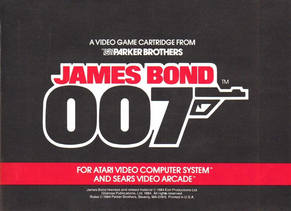 Il primo gioco Bond era basato su un romanzo, non su un film