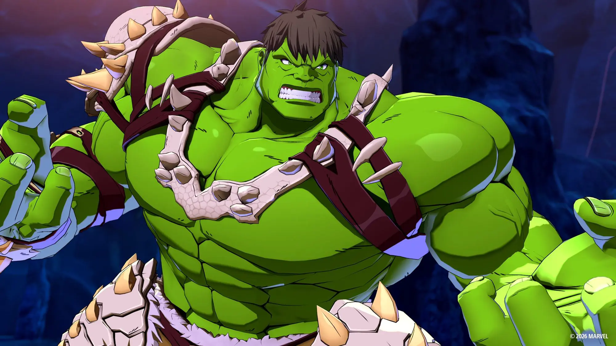 Hulk indossa ossa di dinosauro