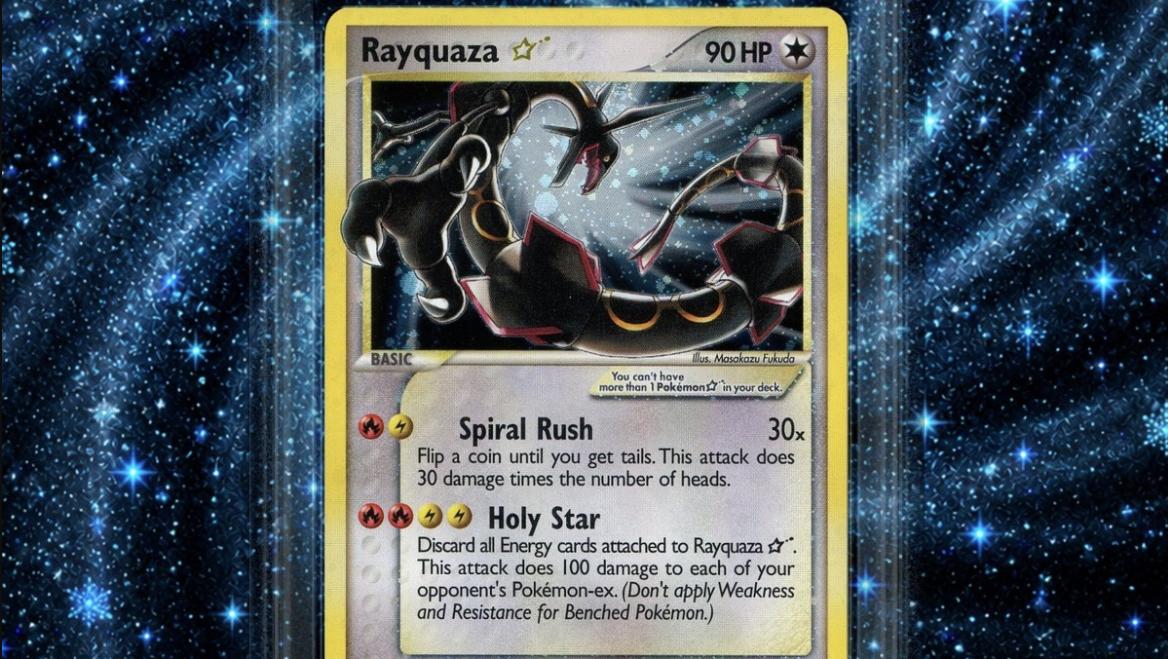 Rayquaza Gold Star – EX Deoxys