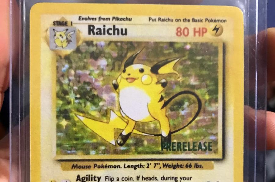 Prerelease Raichu