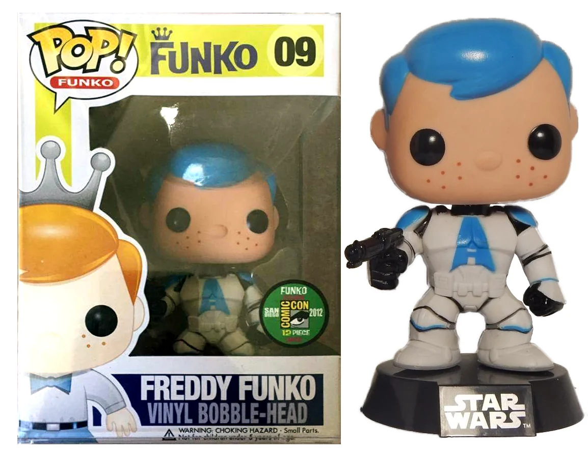 Freddy Funko as Clone Trooper (Blue Hair)