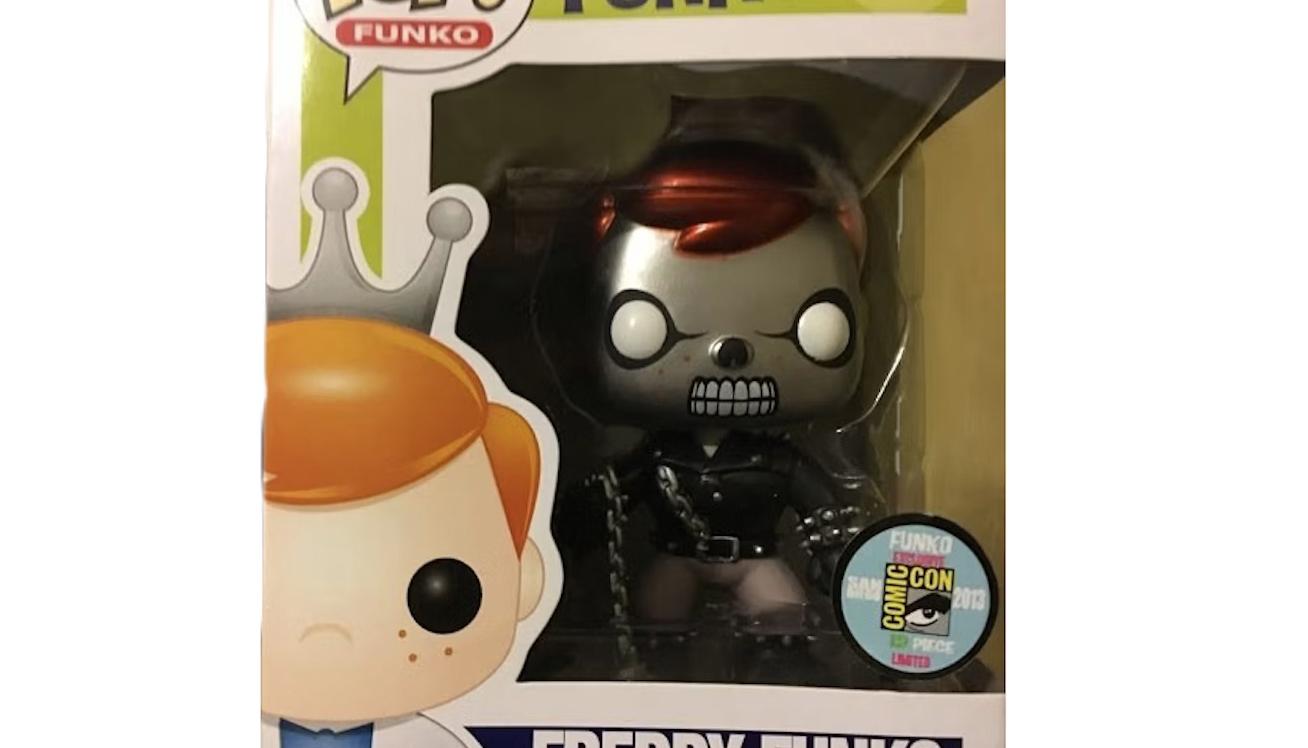 Freddy Funko as Ghost Rider (Metallic)