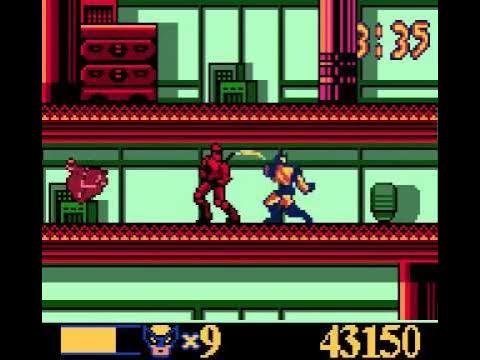 Wolverine's Rage (Game Boy Color, 1998)